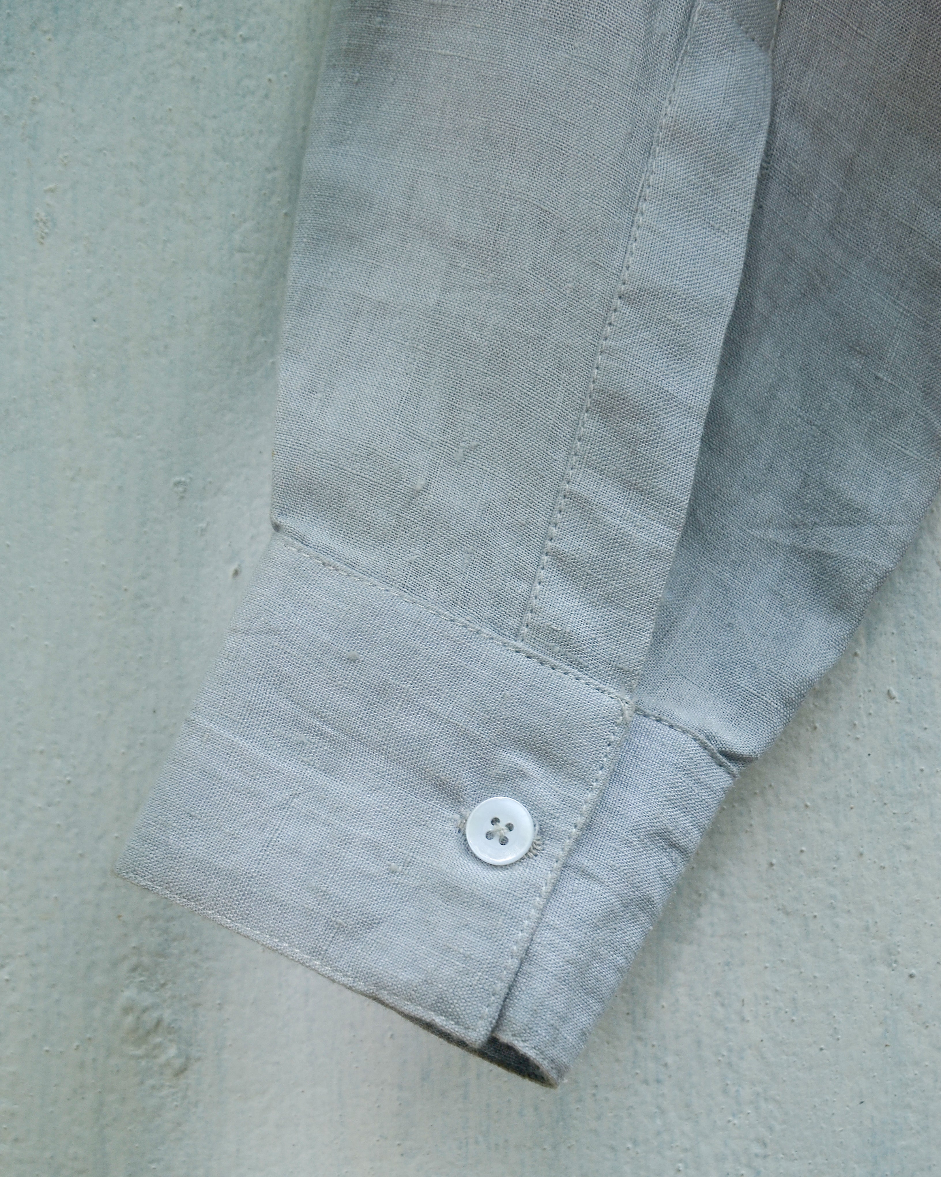Ice-Grey Linen Shirt
