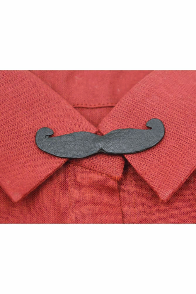 Folk Moustache Bow-Tie