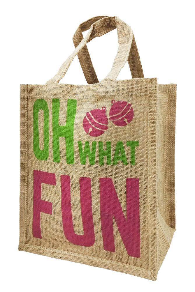 buy-online-christmas-jute-shopping-bag-oh-what-fun-bag-1