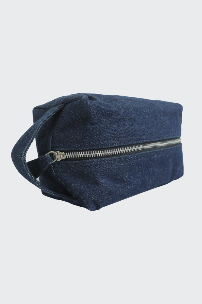 Denim Toiletry Bag