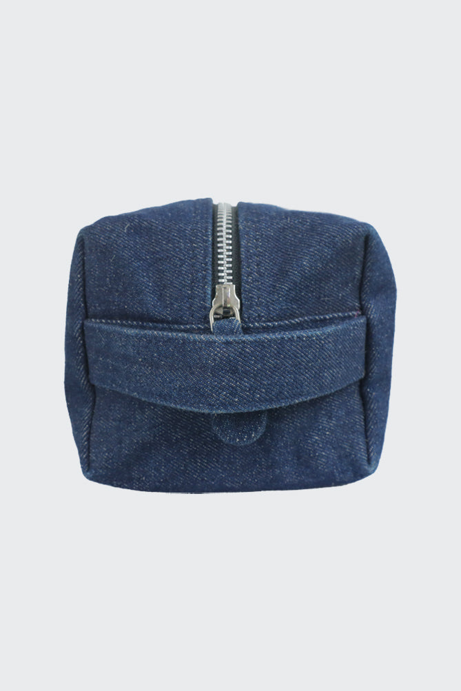 Denim Toiletry Bag