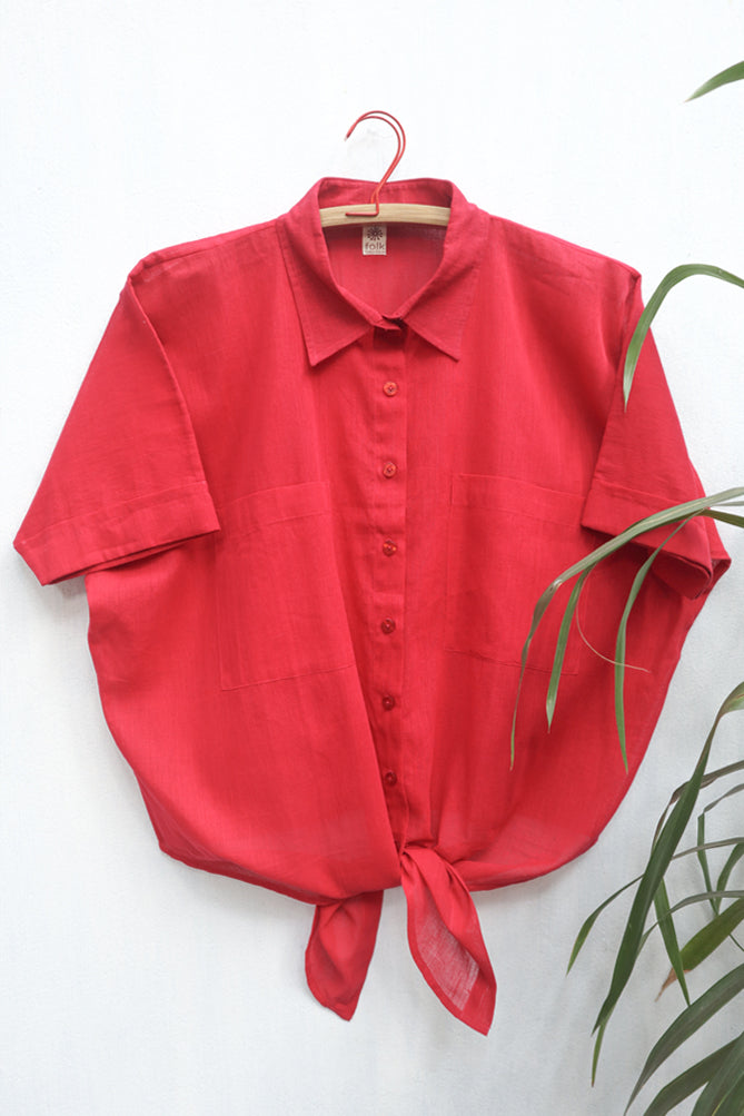 tie up shirt for women